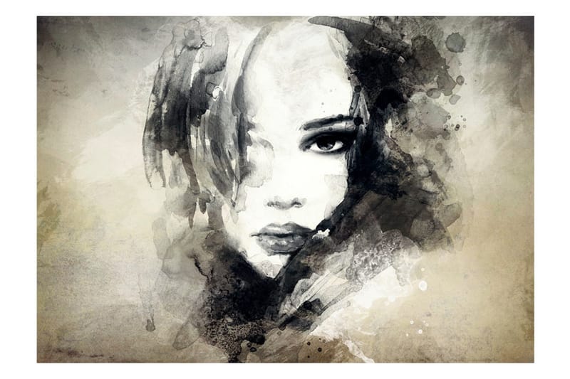 Fototapet Mysterious Girl 350x245 - Artgeist sp. z o. o. - Inredning - Väggdekor - Tapet & tapettillbehör - Fototapet