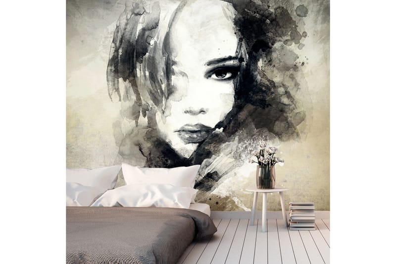 Fototapet Mysterious Girl 350x245 - Artgeist sp. z o. o. - Inredning - Väggdekor - Tapet & tapettillbehör - Fototapet