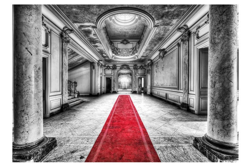 Fototapet Mystery Marble Black And White 350x245, Artgeist sp. z o. o.