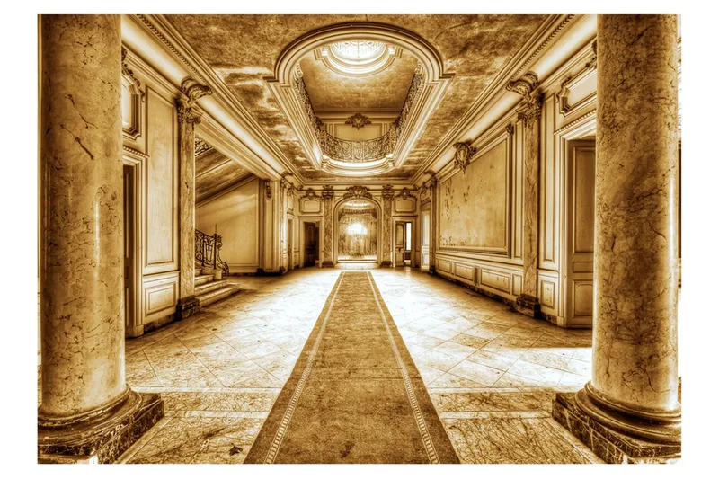 Fototapet Mystery Marble Sepia 350x245, Artgeist sp. z o. o.