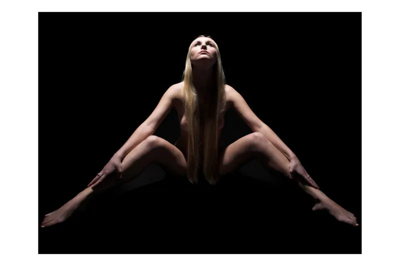 Fototapet Naken Symetri 200x154 - Artgeist sp. z o. o. - Inredning - Väggdekor - Tapet & tapettillbehör - Fototapet