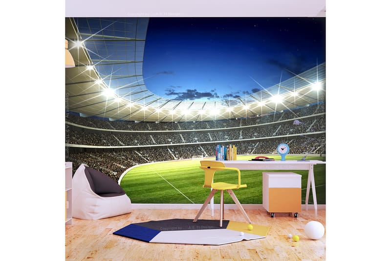 Fototapet National Stadium 300x231 - Artgeist sp. z o. o. - Inredning - Väggdekor - Tapet & tapettillbehör - Fototapet