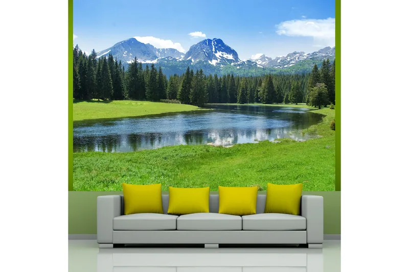 Fototapet National Park Durmitor Montenegro 200x154 - Artgeist sp. z o. o. - Inredning - Väggdekor - Tapet & tapettillbehör - Fototapet