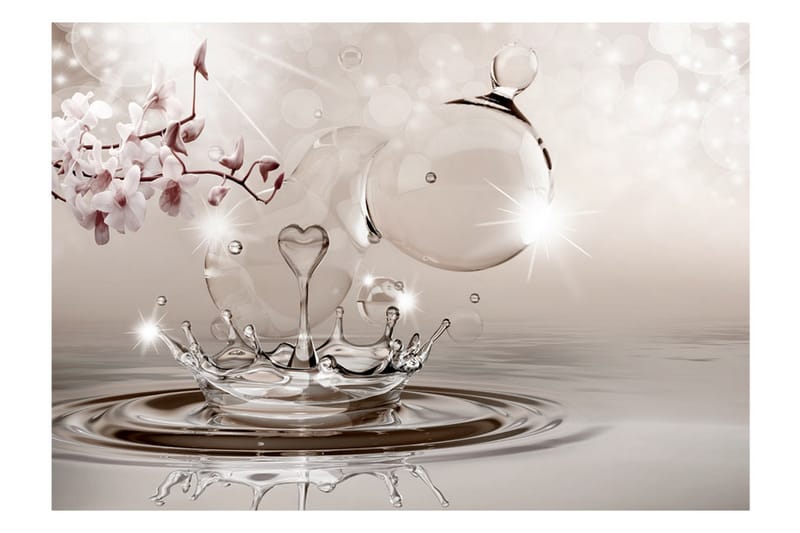 Fototapet Nature Of Love 150x105 - Artgeist sp. z o. o. - Inredning - Väggdekor - Tapet & tapettillbehör - Fototapet