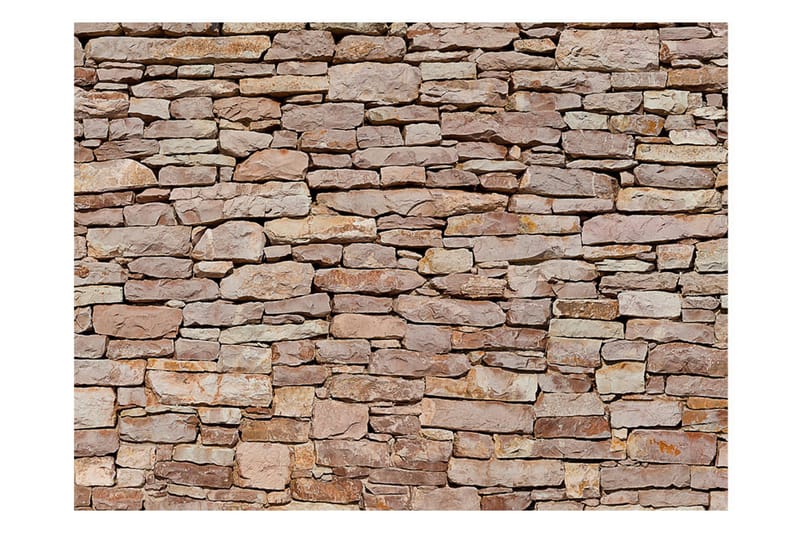 Fototapet Natursten Vägg 350x270 - Artgeist sp. z o. o. - Inredning - Väggdekor - Tapet & tapettillbehör - Fototapet