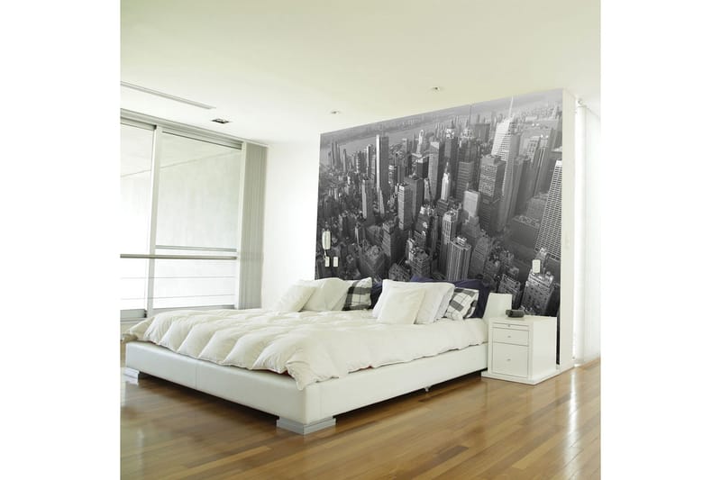 Fototapet New York Skyscrapers Bird's Eye View 250x193 - Artgeist sp. z o. o. - Inredning - Väggdekor - Tapet & tapettillbehör - Fototapet