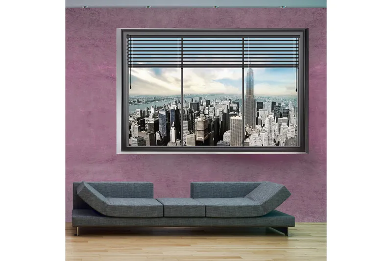 Fototapet New York Window II 400x280, Artgeist sp. z o. o.