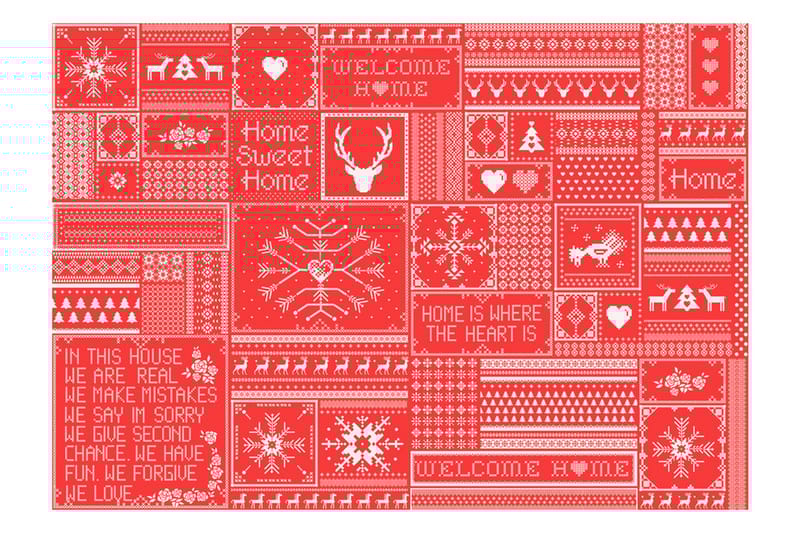 Fototapet Norwegian Composition 350x245, Artgeist sp. z o. o.