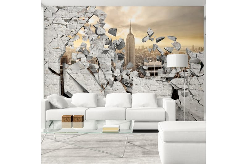 Fototapet NY City Behind The Wall 350x245, Artgeist sp. z o. o.