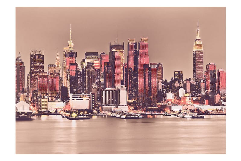 Fototapet NY Midtown Manhattan Skyline 400x280 - Artgeist sp. z o. o. - Inredning - Väggdekor - Tapet & tapettillbehör - Fototapet