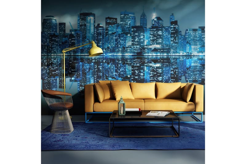 Fototapet Ocean Av Ljus NYC 450x270, Artgeist sp. z o. o.