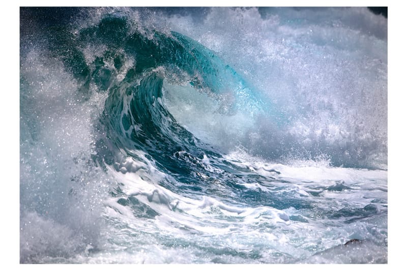 Fototapet Ocean Wave 350x245 - Artgeist sp. z o. o. - Inredning - Väggdekor - Tapet & tapettillbehör - Fototapet