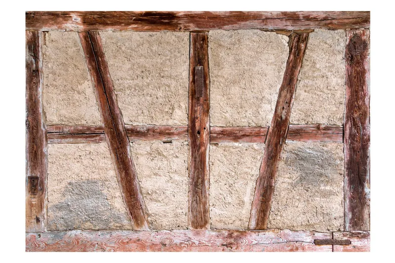 Fototapet Old Barn 400x280 - Artgeist sp. z o. o. - Inredning - Väggdekor - Tapet & tapettillbehör - Fototapet