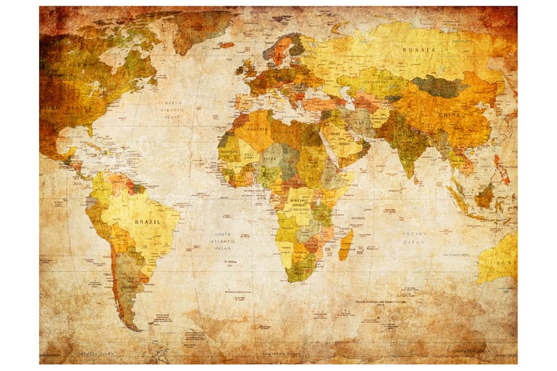 Fototapet Old Globe 300x231 - Artgeist sp. z o. o. - Inredning - Väggdekor - Tapet & tapettillbehör - Fototapet