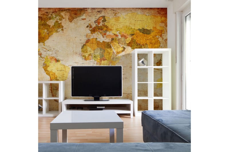 Fototapet Old Globe 350x270 - Artgeist sp. z o. o. - Inredning - Väggdekor - Tapet & tapettillbehör - Fototapet