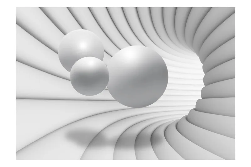 Fototapet Race Through The Tunnel 350x245 - Artgeist sp. z o. o. - Inredning - Väggdekor - Tapet & tapettillbehör - Fototapet