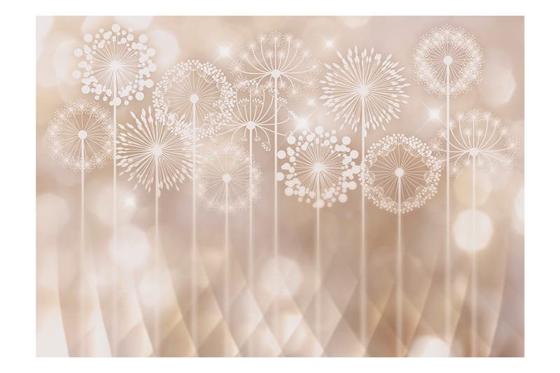 Fototapet Radiant Flowers 150x105 - Artgeist sp. z o. o. - Inredning - Väggdekor - Tapet & tapettillbehör - Fototapet