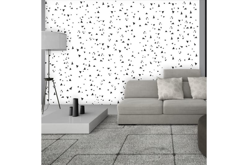 Fototapet Rain Of Triangles 50x1000 - Artgeist sp. z o. o. - Inredning - Väggdekor - Tapet & tapettillbehör - Fototapet