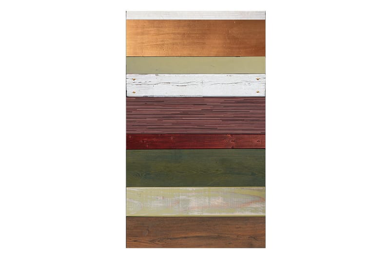 Fototapet Rainbow-Colored Wood Tones 50x1000 - Artgeist sp. z o. o. - Inredning - Väggdekor - Tapet & tapettillbehör - Fototapet