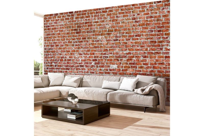 Fototapet Red Rock 350x245 - Artgeist sp. z o. o. - Inredning - Väggdekor - Tapet & tapettillbehör - Fototapet