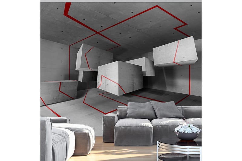 Fototapet Red Trail 150x105, Artgeist sp. z o. o.