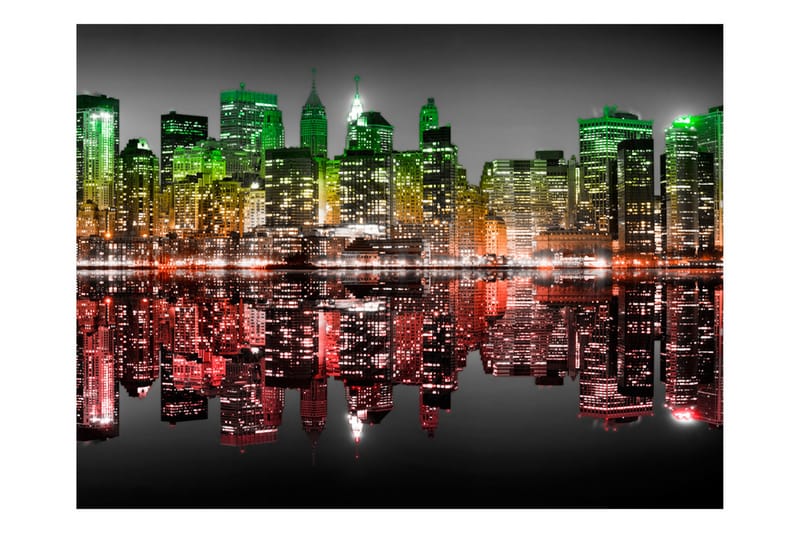 Fototapet Reggae New York 250x193 - Artgeist sp. z o. o. - Inredning - Väggdekor - Tapet & tapettillbehör - Fototapet