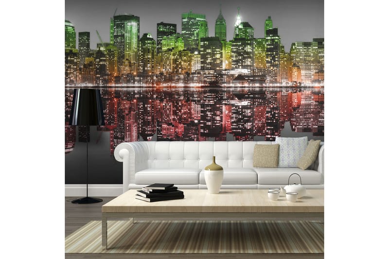 Fototapet Reggae New York 250x193 - Artgeist sp. z o. o. - Inredning - Väggdekor - Tapet & tapettillbehör - Fototapet