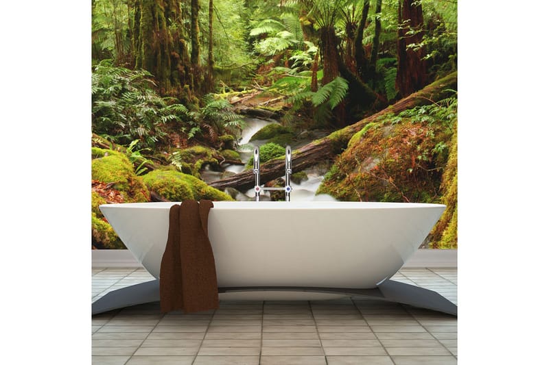 Fototapet Regnskog 200x154 - Artgeist sp. z o. o. - Inredning - Väggdekor - Tapet & tapettillbehör - Fototapet