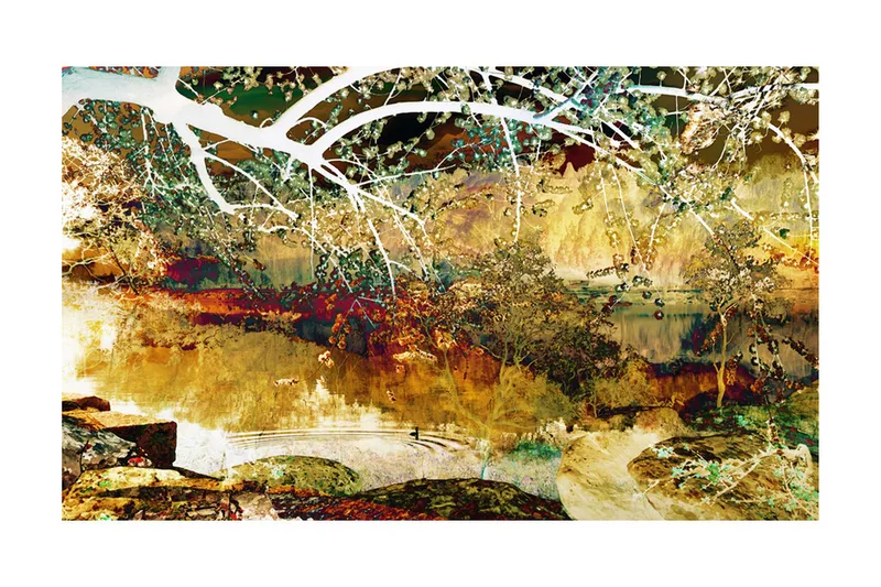 Fototapet River Of Life 450x270 - Artgeist sp. z o. o. - Inredning - Väggdekor - Tapet & tapettillbehör - Fototapet