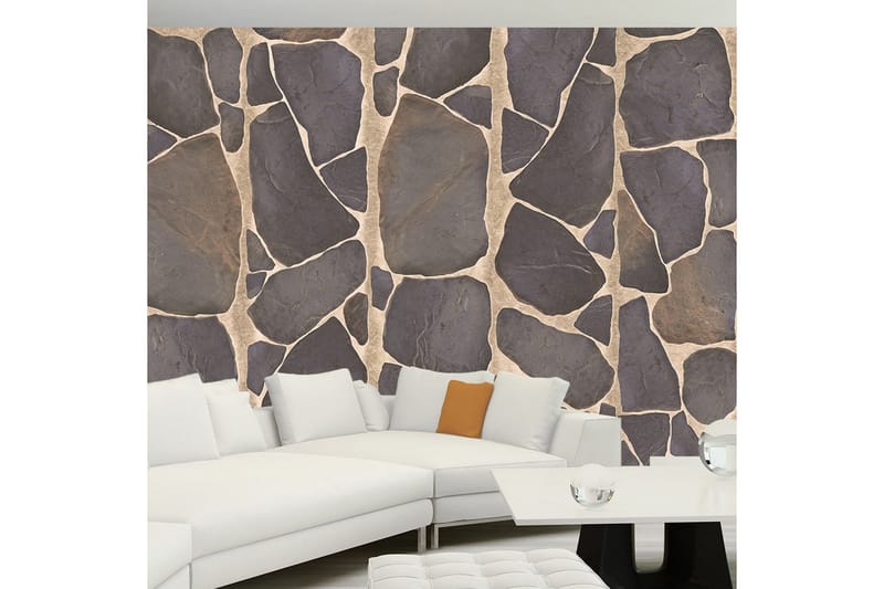 Fototapet Rock Mosaic 50x1000 - Artgeist sp. z o. o. - Inredning - Väggdekor - Tapet & tapettillbehör - Fototapet