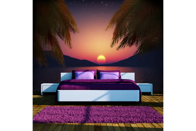 Fototapet Romantic Evening On The Beach 250x175, Artgeist sp. z o. o.