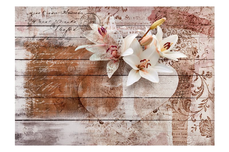 Fototapet Romantic Memories 300x210 - Artgeist sp. z o. o. - Inredning - Väggdekor - Tapet & tapettillbehör - Fototapet