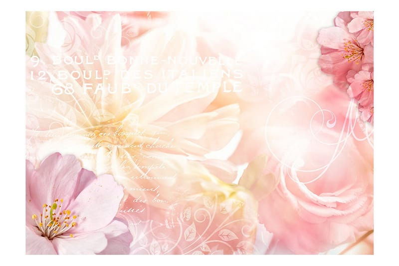 Fototapet Romantic Message 100x70 - Artgeist sp. z o. o. - Inredning - Väggdekor - Tapet & tapettillbehör - Fototapet
