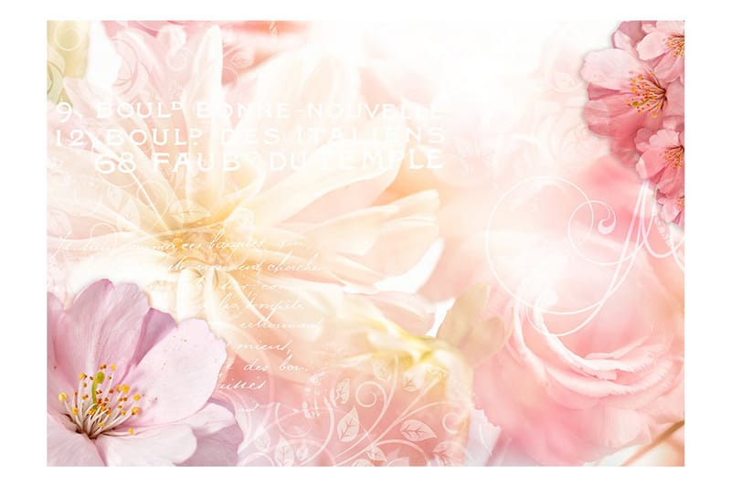 Fototapet Romantic Message 350x245 - Artgeist sp. z o. o. - Inredning - Väggdekor - Tapet & tapettillbehör - Fototapet