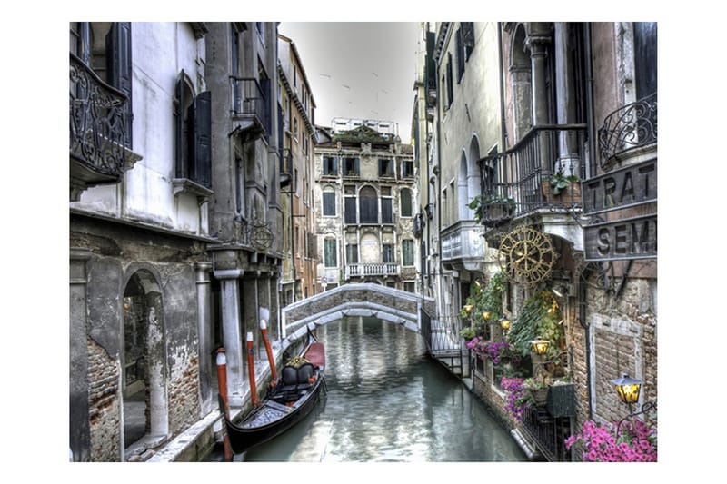 Fototapet Romantiska Venedig 400x309 - Artgeist sp. z o. o. - Inredning - Väggdekor - Tapet & tapettillbehör - Fototapet