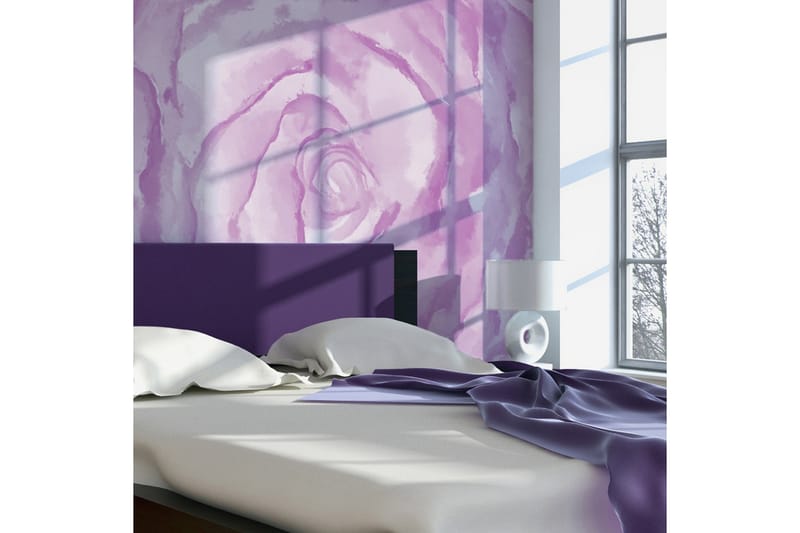 Fototapet Ros Rosa 350x270 - Artgeist sp. z o. o. - Inredning - Väggdekor - Tapet & tapettillbehör - Fototapet