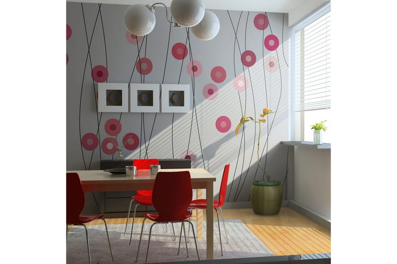 Fototapet Rosy Buttons 250x193, Artgeist sp. z o. o.