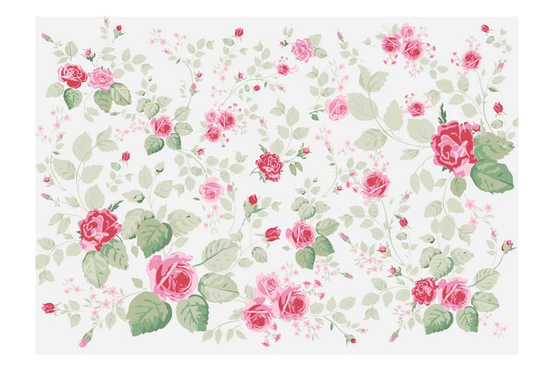 Fototapet Rosy Pleasures 350x245, Artgeist sp. z o. o.