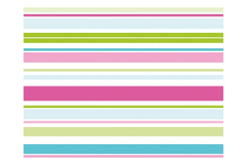 Fototapet Söta Ränder 250x193 - Artgeist sp. z o. o. - Inredning - Väggdekor - Tapet & tapettillbehör - Fototapet