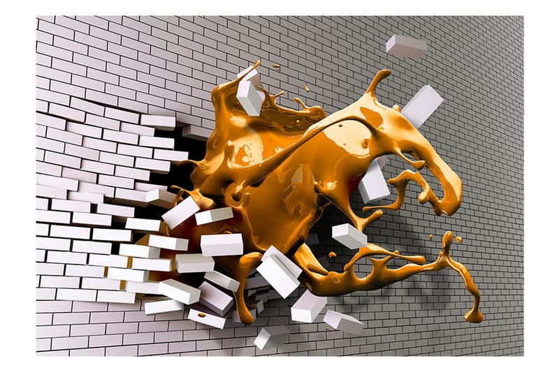 Fototapet Saffron Afflatus 350x245 - Artgeist sp. z o. o. - Inredning - Väggdekor - Tapet & tapettillbehör - Fototapet