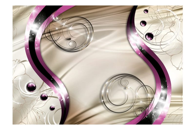 Fototapet Satin Inspiration 200x140 - Artgeist sp. z o. o. - Inredning - Väggdekor - Tapet & tapettillbehör - Fototapet