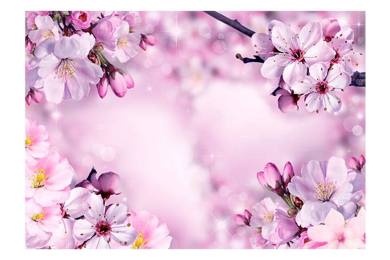 Fototapet Say Hello To Spring 300x210 - Artgeist sp. z o. o. - Inredning - Väggdekor - Tapet & tapettillbehör - Fototapet