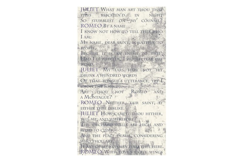 Fototapet Shakespeare's Lovers 50x1000 - Artgeist sp. z o. o. - Inredning - Väggdekor - Tapet & tapettillbehör - Fototapet