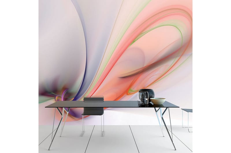 Fototapet Silky Colorful Smoke 250x193 - Artgeist sp. z o. o. - Inredning - Väggdekor - Tapet & tapettillbehör - Fototapet