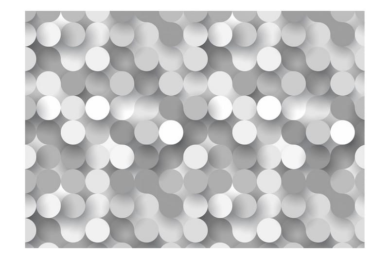 Fototapet Silver Net 300x210 - Artgeist sp. z o. o. - Inredning - Väggdekor - Tapet & tapettillbehör - Fototapet