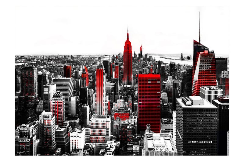 Fototapet Sin City 150x105 - Artgeist sp. z o. o. - Inredning - Väggdekor - Tapet & tapettillbehör - Fototapet
