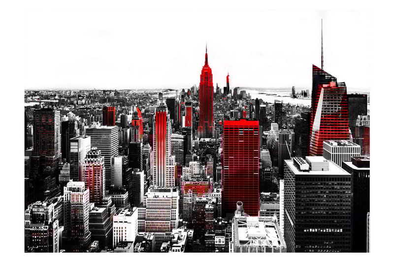 Fototapet Sin City 350x245 - Artgeist sp. z o. o. - Inredning - Väggdekor - Tapet & tapettillbehör - Fototapet