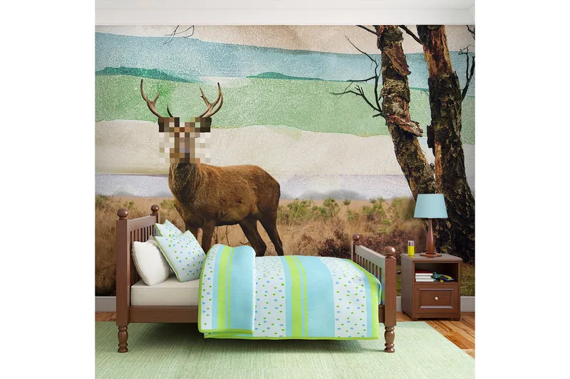 Fototapet Skog Flykting 250x193, Artgeist sp. z o. o.