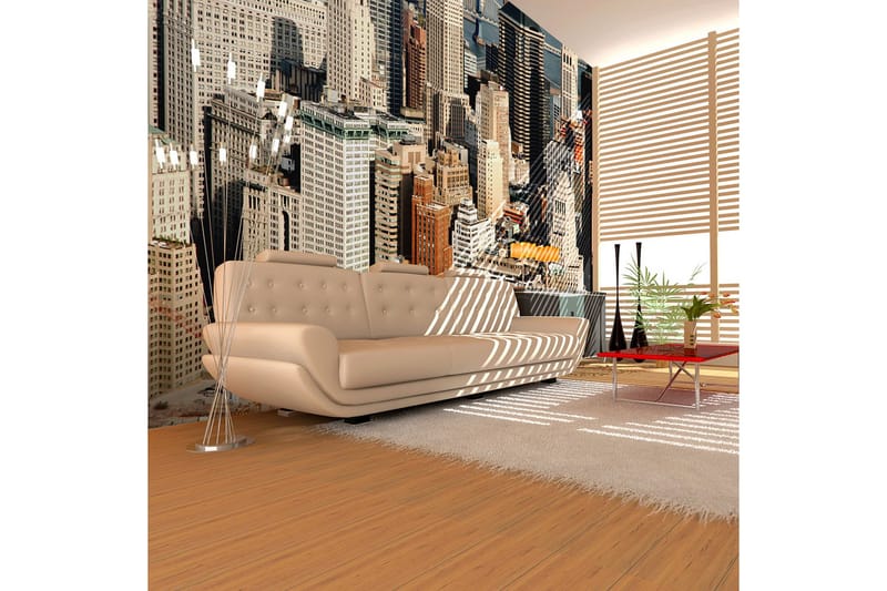 Fototapet Skyscrapers Manhattan 250x193 - Artgeist sp. z o. o. - Inredning - Väggdekor - Tapet & tapettillbehör - Fototapet