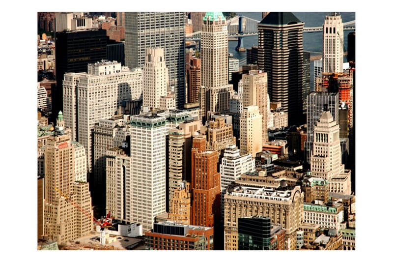 Fototapet Skyscrapers Manhattan 300x231 - Artgeist sp. z o. o. - Inredning - Väggdekor - Tapet & tapettillbehör - Fototapet